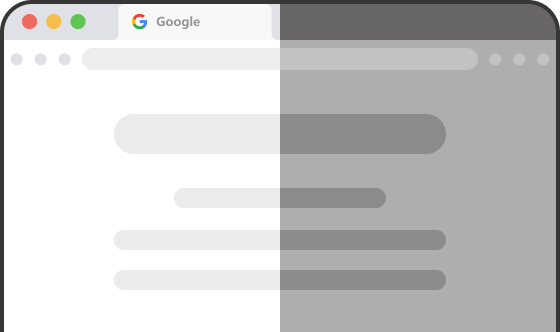 Extension tile preview for blue-light eye comfort mode