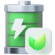 Battery icon for power-saving tab mode