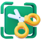 Camera icon for full-page screenshot capture